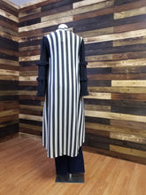 Load image into Gallery viewer, Grey Striped Cardigan