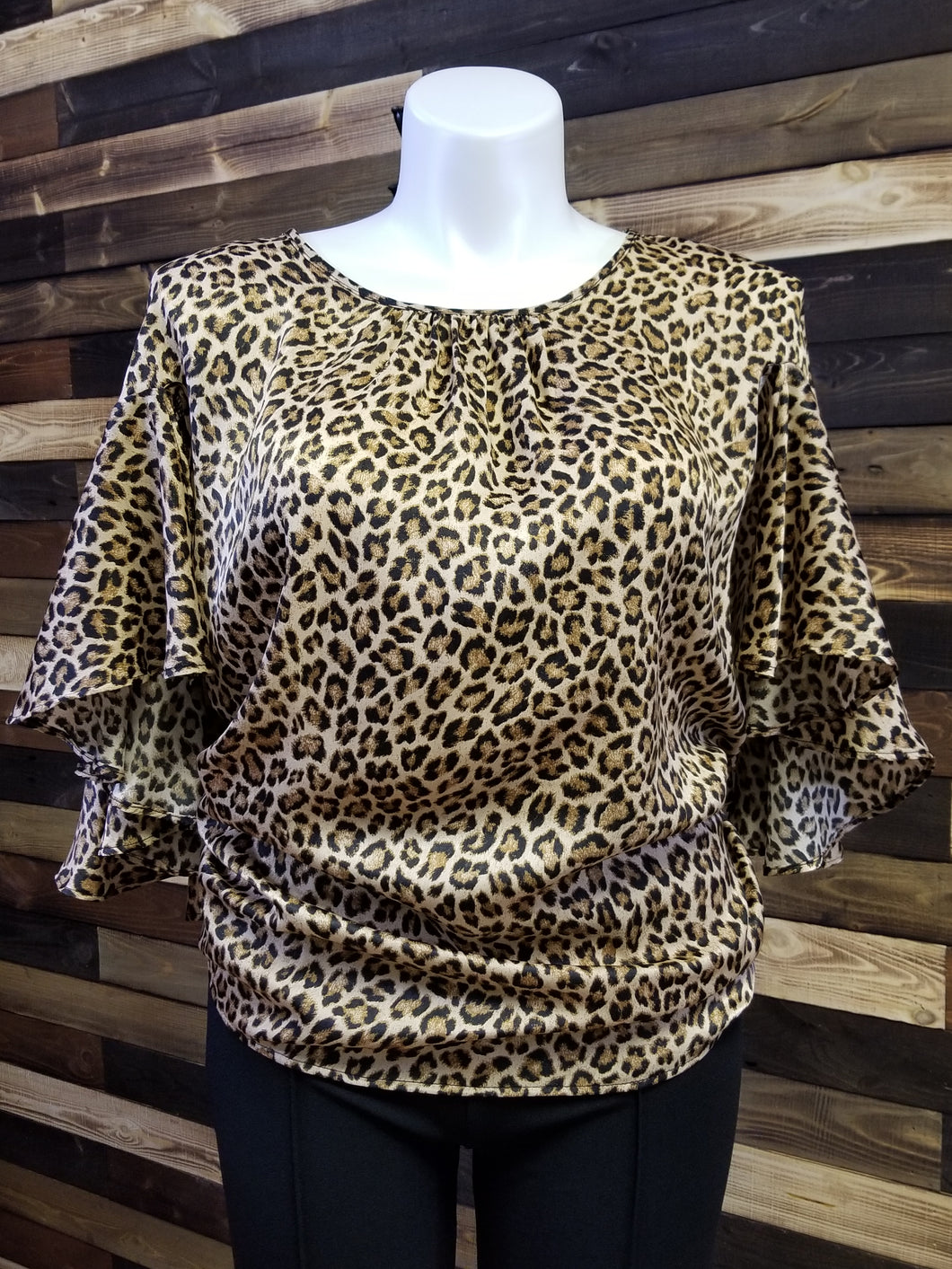 Plus Size Leopard Top