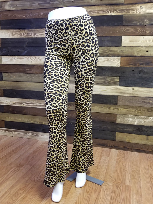 Leopard Flare Pant