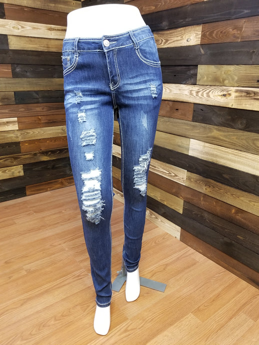 Sweet Look Destroyed Skinny Jean